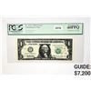 Image 1 : 1995 $1 Federal Reserve Note-Error PCGS 40PPQ