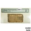 Image 1 : 1767 $2/3 Maryland Colonial Note PMG 2 Fair