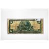 Image 2 : 1924 $5 U.S. National Currency-Monett, MO