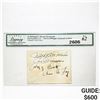 Image 1 : Joe DiMaggio Autographed Claim Check LCG 62 New