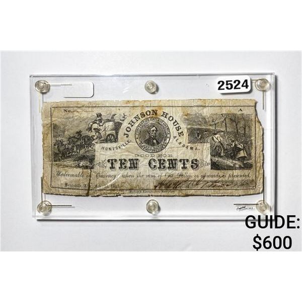 1862 10C Johnson House-Huntsville, Alabama