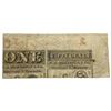 Image 2 : 1861 $1 City Council of Augusta Confederate Note 4