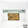 Image 1 : 1777 1S, 6P Pennsylvania Colonial Note PMG 10 VG