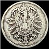 Image 1 : 1875-A Germany Silver 1 Reichsmark NEARLY UNCIRCULATED
