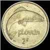 Image 2 : 1939 Ireland Silver Florin NEARLY UNCIRCULATED