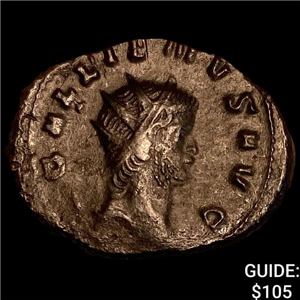Roman Gallienus 253-268 BI Dbl Denarius CHOICE AU