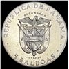 Image 2 : 1970 Panama Silver 5 Balboas UNCIRCULATED