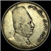 Image 1 : 1923 H Egypt Silver 10 Piastres NEARLY UNCIRCULATED