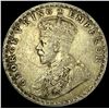 Image 1 : 1913 British George V Silver Rupee NEARLY UNCIRCULATED