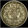 Image 2 : 1913 British George V Silver Rupee NEARLY UNCIRCULATED