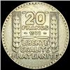 Image 2 : 1933 France Silver 20 Francs NEARLY UNCIRCULATED