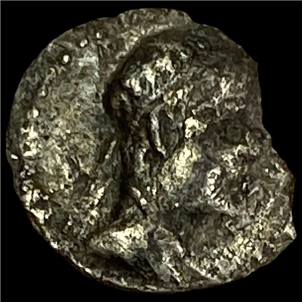 Bactria Eukratides 171-135 BC Silver Obol NEARLY UNCIRCULATED
