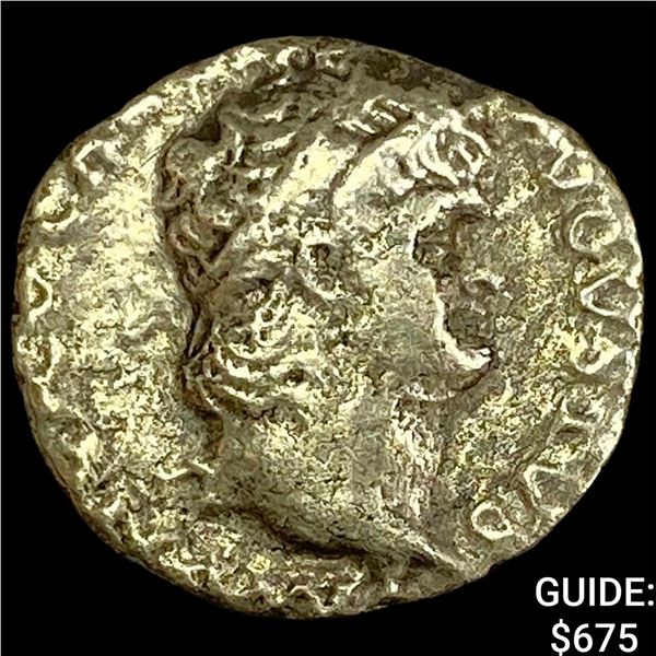 Roman 65-66 AD Silver Denarius Nero NEARLY UNCIRCULATED