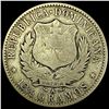Image 2 : 1897 Dominican Republic Silver 1/2 Peso ABOUT UNCIRCULATED