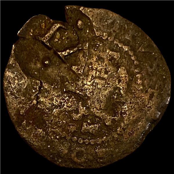 15th Cent Spain Henry IV Billon 1 Blanca CLOSELY UNCIRCULATED