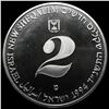 Image 2 : 1994 Israel Silver 2 New Sheqalim CHOICE PROOF