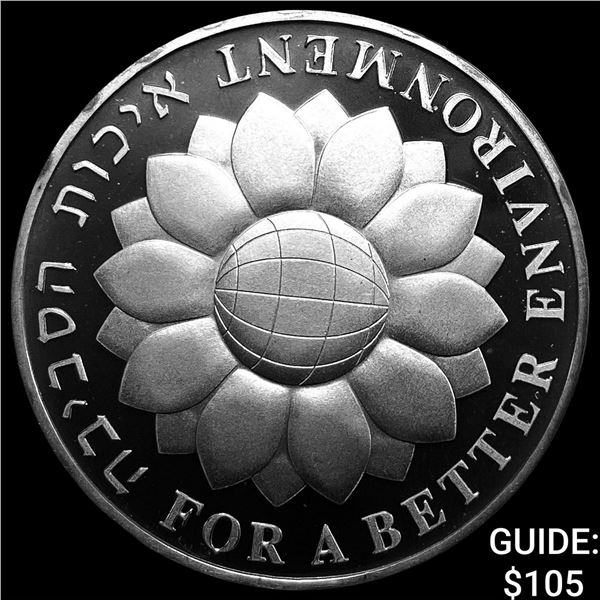 1994 Israel Silver 2 New Sheqalim CHOICE PROOF