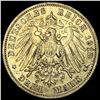 Image 2 : 1910-A Prussia Silver 3 Reichsmark CLOSELY UNCIRCULATED