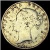Image 1 : 1881 Gr. Britian Silver 1/2 Crown NEARLY UNCIRCULATED