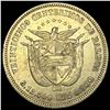 Image 2 : 1904 Panama Silver 50 Centavos CLOSELY UNCIRCULATED