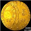 Image 1 : 1849 Netherlands Gold Ducat .1104oz CHOICE AU