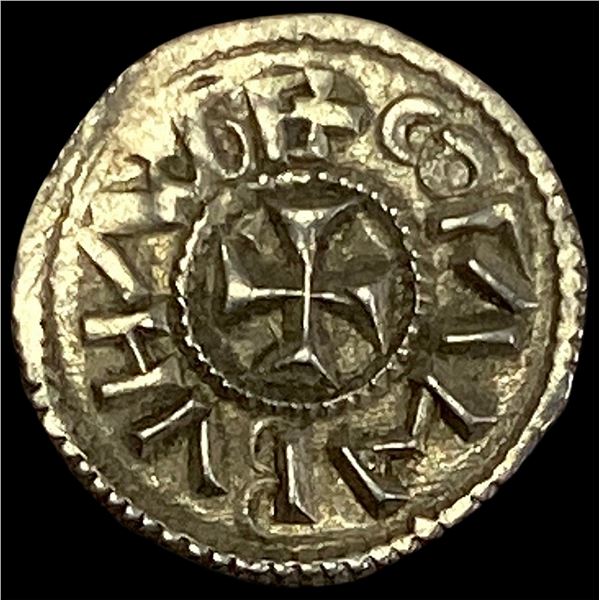 1095-1114 Hungary Colaman Silver Denar UNCIRCULATED