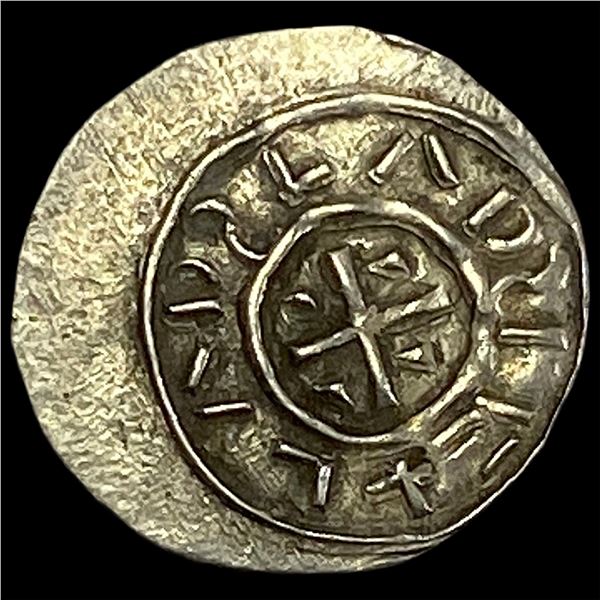 1095-1114 HUngary Colaman Silver Denar UNCIRCULATED