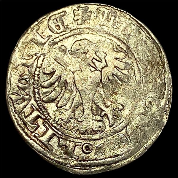 1500-1600 Lithunia Silver Grosz CLOSELY UNCIRCULATED