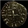 Image 1 : 1297-1301 Frankish Greece Crusader Silver Denier NEARLY UNCIRCULATED