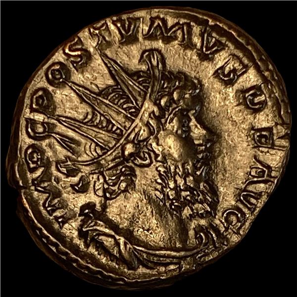 Roman Postumus 260-269 AD BI Dbl Denarius CHOICE AU