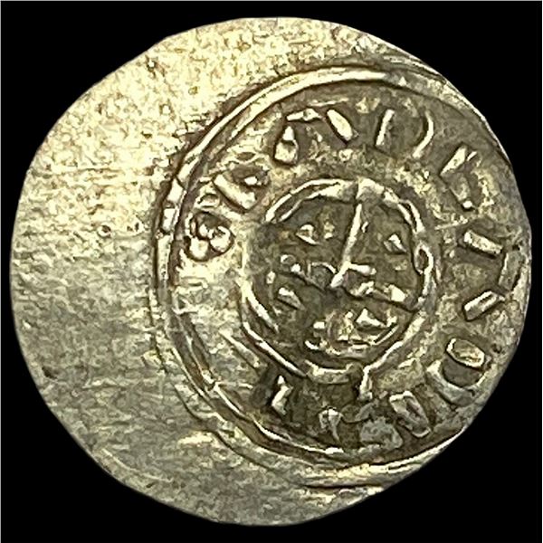 1095-1114 HUngary Colaman Silver Denar UNCIRCULATED