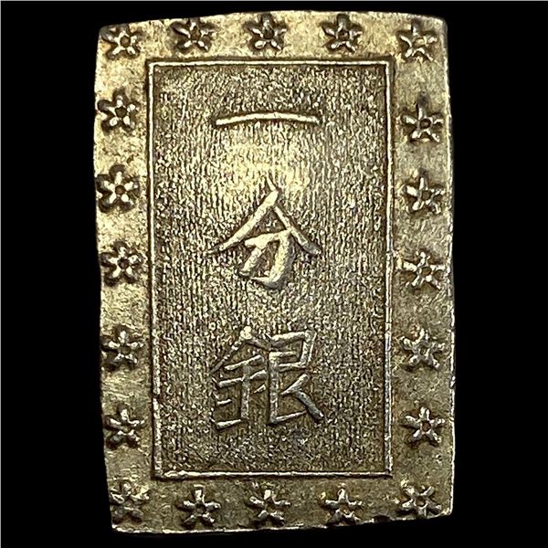 1859-1868 Japan Silver Bu CLOSELY UNCIRCULATED