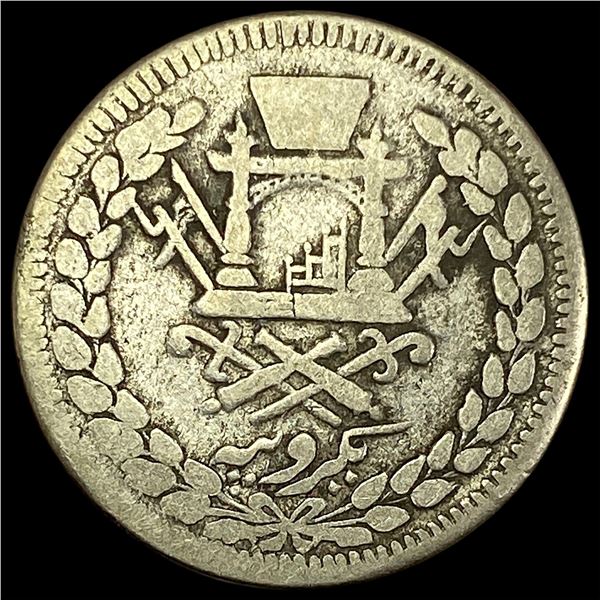 AH 1316 Afghanistan Silver Isfahan ABOUT UNCIRCULATED