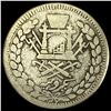 Image 1 : AH 1316 Afghanistan Silver Isfahan ABOUT UNCIRCULATED