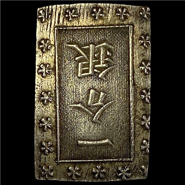 1859-1868 Japan Silver Bu CLOSELY UNCIRCULATED