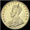 Image 1 : 1919 India Geo V Silver 1 Rupee UNCIRCULATED