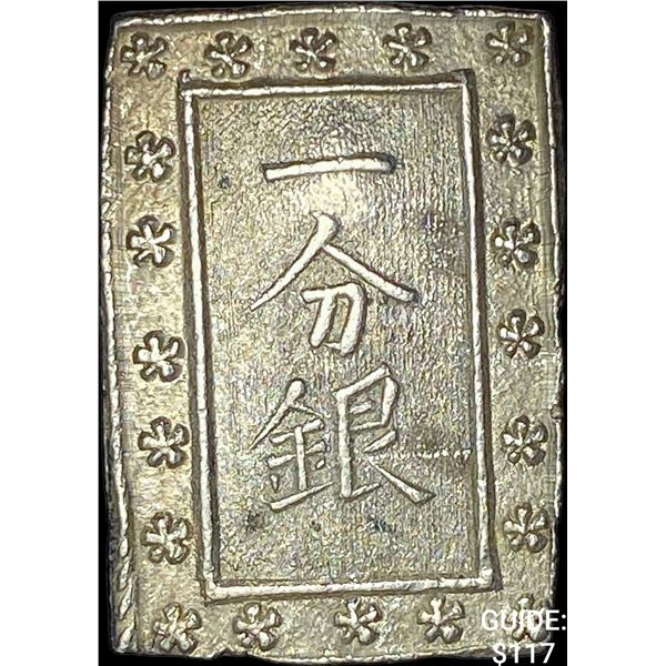 1859-1868 Japan Silver Bu UNCIRCULATED