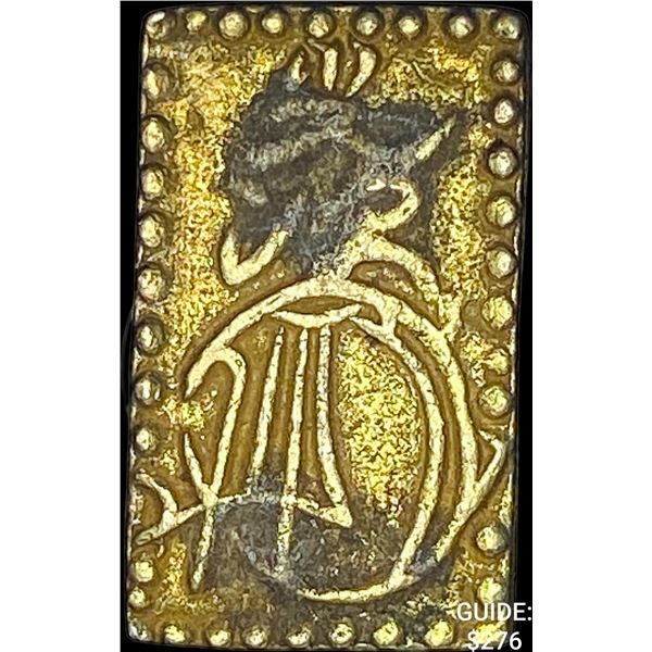 1868-1869 Japan Gold 2 Bu CLOSELY UNCIRCULATED