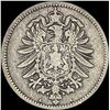 Image 2 : 1876-A Germany Silver 1 Reichsmark NEARLY UNCIRCULATED