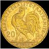 Image 2 : 1907 France .1867oz Gold 20 Francs UNCIRCULATED
