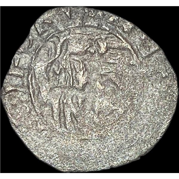 14-15th Century Venetian Silver Tornesello NEARLY UNCIRCULATED