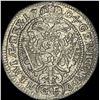 Image 2 : 1655-1705 Hungary Silver 3 Kreuzer CLOSELY UNCIRCULATED