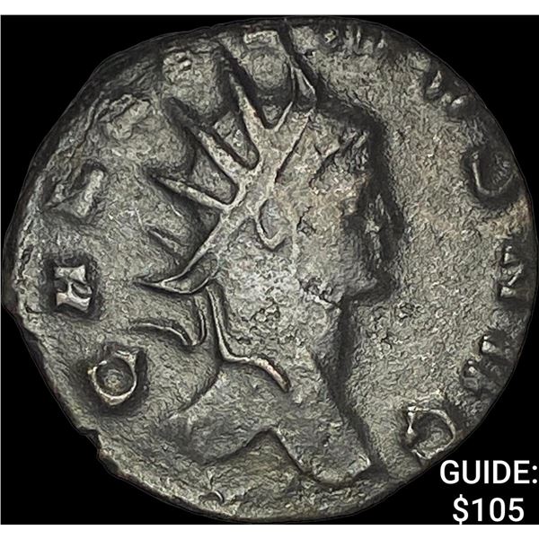 Roman Gallienus 253-268 BI Dbl Denarius CHOICE AU