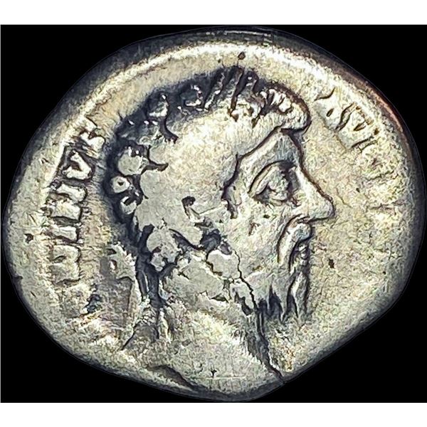 Roman Commodus, 177-192 AD Silver Denarius NEARLY UNCIRCULATED