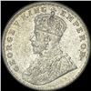 Image 1 : 1919 British-India Silver Rupee UNCIRCULATED