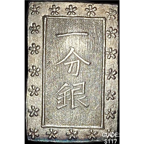 1859-1868 Japan Silver Bu UNCIRCULATED