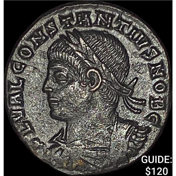 Roman Constantius II 337-361 BI Nummus CHOICE AU