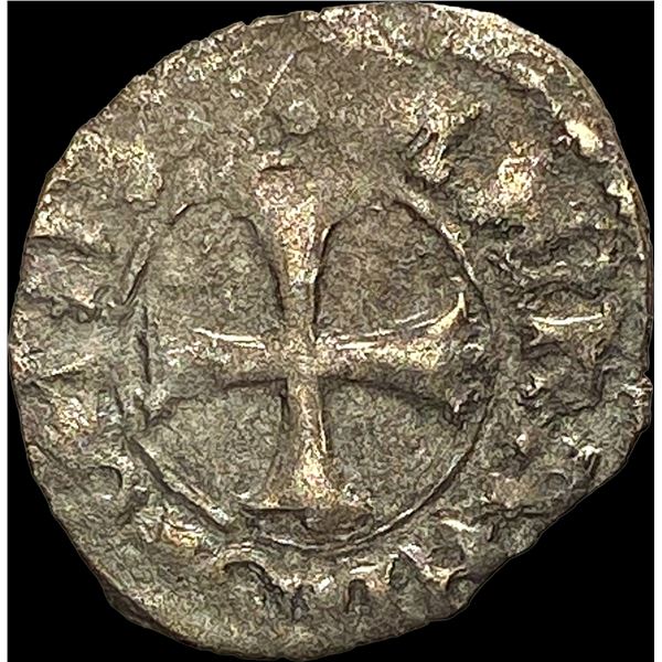 14-15th Century Venetian Silver Tornesello NEARLY UNCIRCULATED