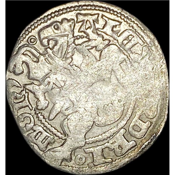 1500s-1600s Lithunia Silver Grosz CLOSELY UNCIRCULATED