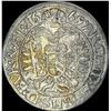 Image 2 : 1655-1705 Hungary Silver 3 Kreuzer CLOSELY UNCIRCULATED